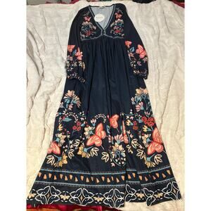 Rusttydustty maxi dress. This brand produces various bohemian-style maxi dress